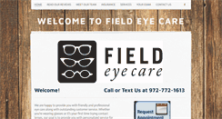 Desktop Screenshot of fieldeyecare.com